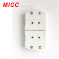 Conector miniatura MICC termopar RTD 3 pines